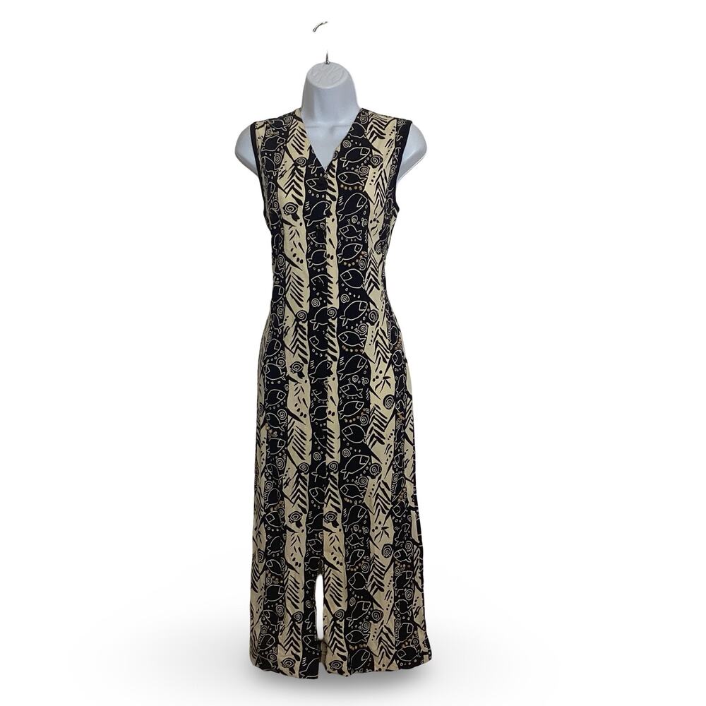 Vintage Richard Cotton Maxi Dress